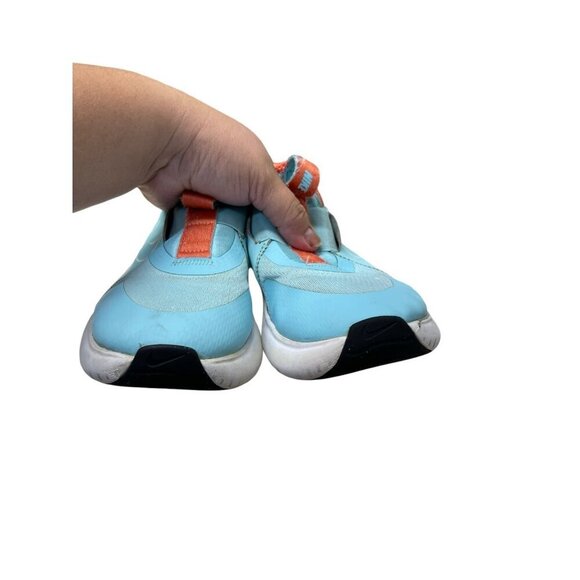 Nike Flex Plus  CW7415-402  Slip On Sneakers Teal Size 4Y(Youth) - Picture 7 of 8